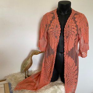 Lacey Kimono Boho Beach Cover Up